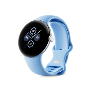 Google Pixel Watch 2 with Fitbit and Google Android Smartwatch (Wi-Fi Version), Bay Active Band