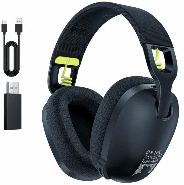 ONIKUMA B2 2.4Ghz Tri-mode 7.1 Surround Sound Lightweight Gaming Headset | Black