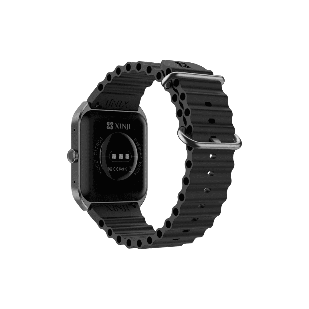 XINJI COBEE C1 PROS Bluetooth Calling Waterproof Smart Watch, Black - Image 2